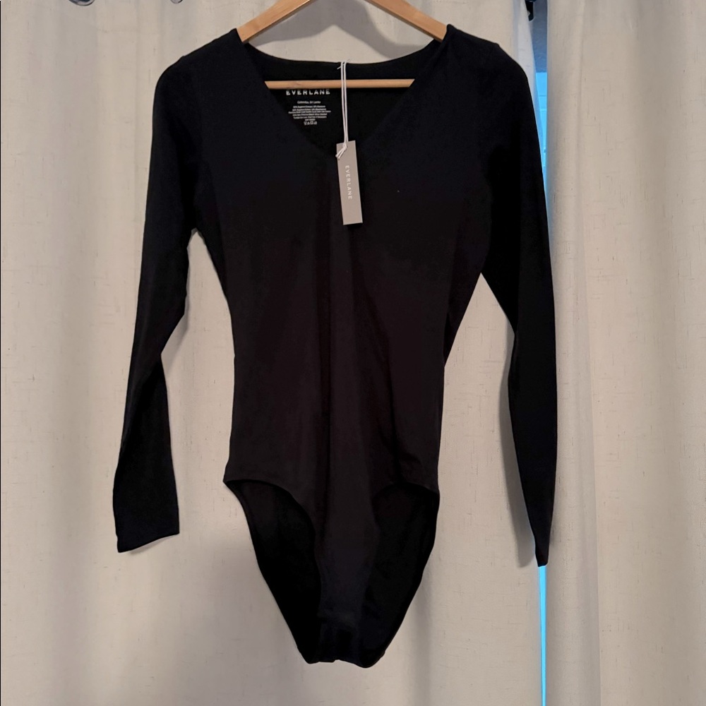 NWT Everlane Bodysuit - black